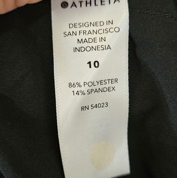 Athleta Nolita Wide Leg Pants, size 10, NWOT - Picture 8 of 8